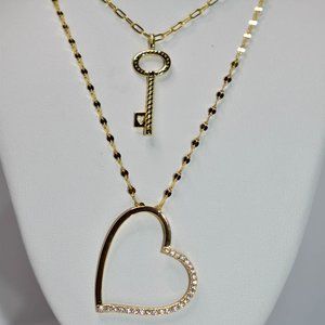 LOVE Layered Necklace Set